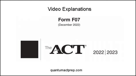 View Questions. . Act form f07 pdf